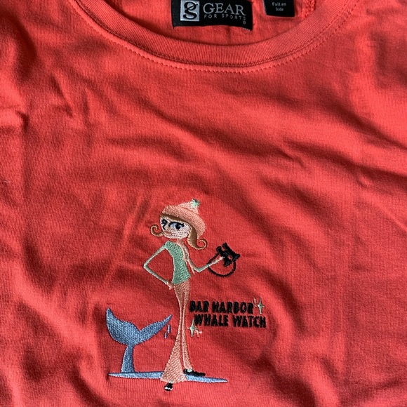 NWT coral bal harbor shops wale watch S/S tee - Picture 3 of 15